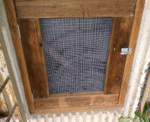 Custom Crawlspace Door