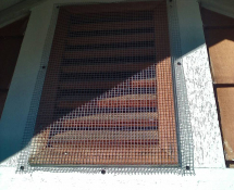 Louvre Vent Exclusion